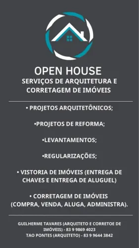 Serviços de Arquitetura e Corretagem de Imóveis