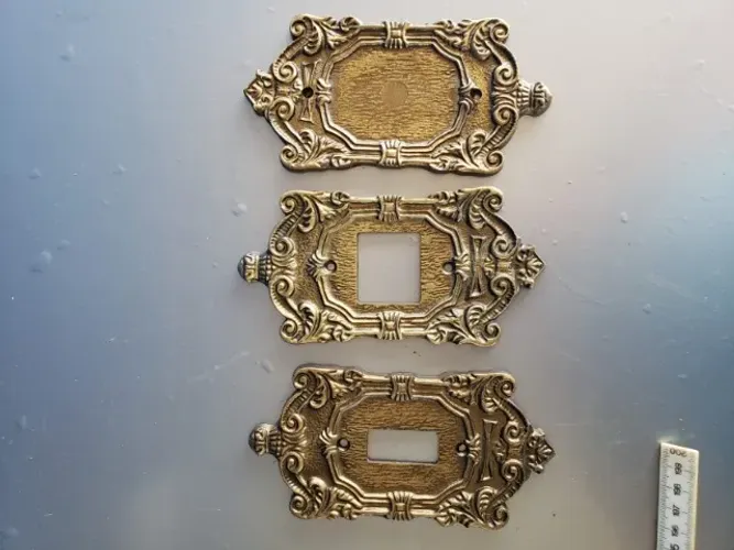 5 Placa Colonial Decorativo