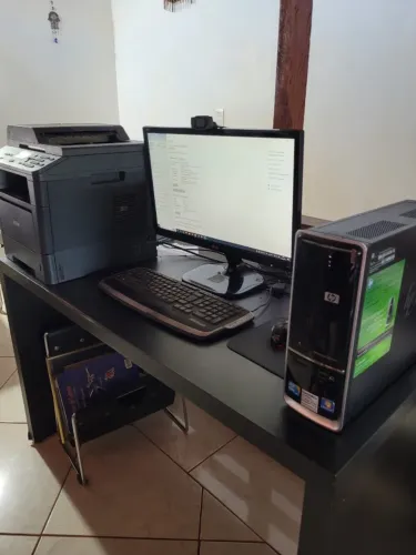 Impressora Brother DCP-8112DN + Computador + Monitor 24