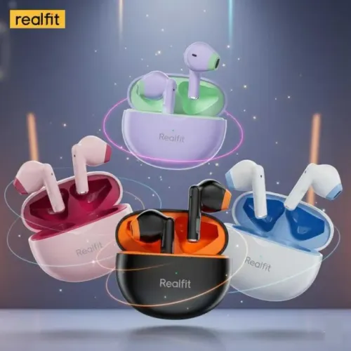 Fone Realfit F2 Original Bateria Longa Duração