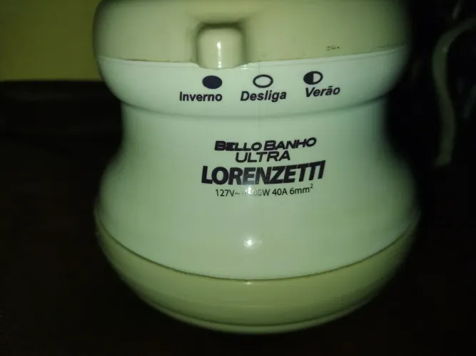 Chuveiro Elétrico Lorenzetti Bello Banho Ultra 4000W