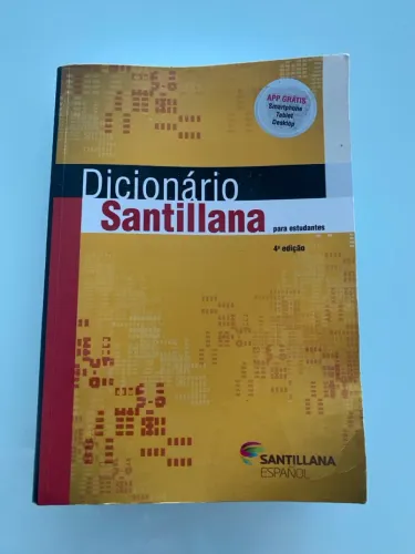 Dicionário Espanhol Santillana para estudantes - 4ª edição