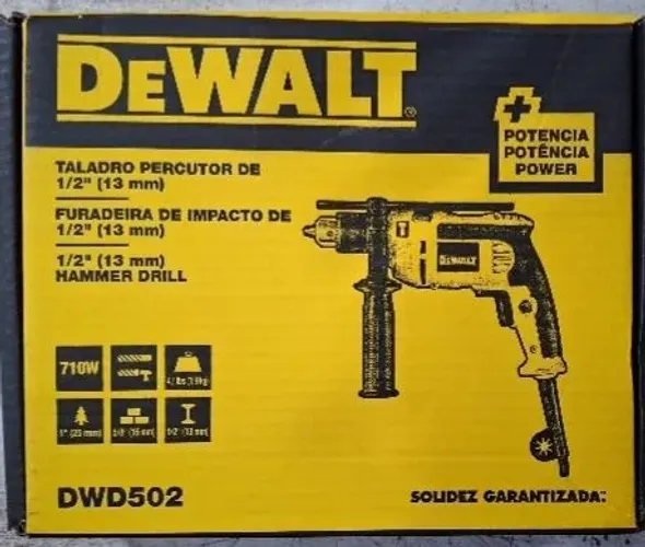 Furadeira de impacto Dewalt 710W 127V
