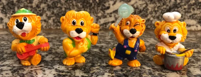 Coleção Leoventuras Kinder Ovo 1992