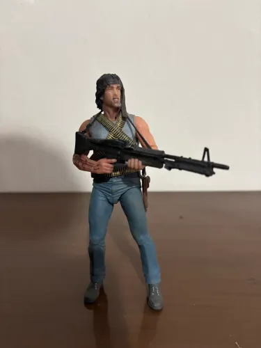 Figura de Ação Rambo - McFarlane Toys (2003) - Colecionável Raro