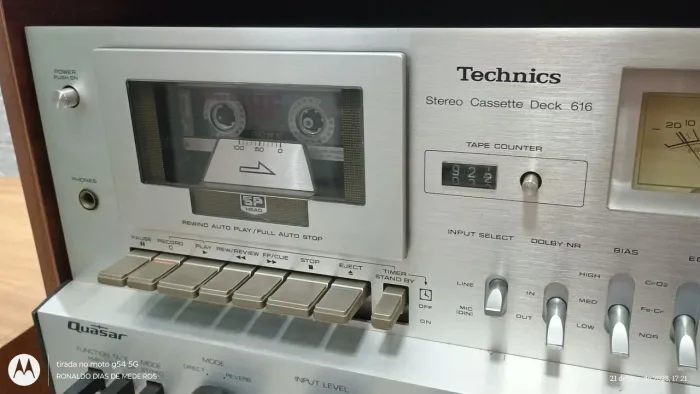 Tape Deack TECNICS rs616
