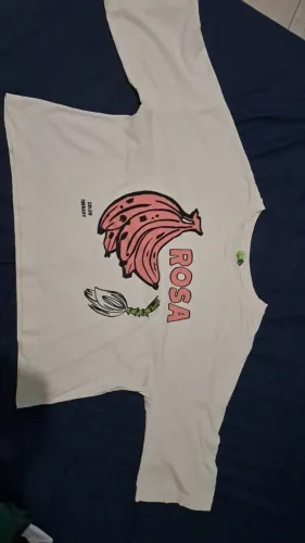 Camiseta Farm Banana Rosa