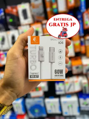 CABO TIPO C PARA IOS H'SUL HX-67 60W