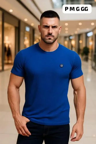 Kit camisa masculina tecido algodão texturizado premium