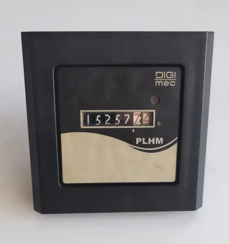 Horimetro totalizador De Horas Eletromec. 48x48 Plhm 220vca. Digimec.
