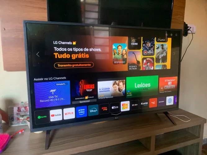 Smart tv 43 4k todos apps LG COMANDO DE VOZ 