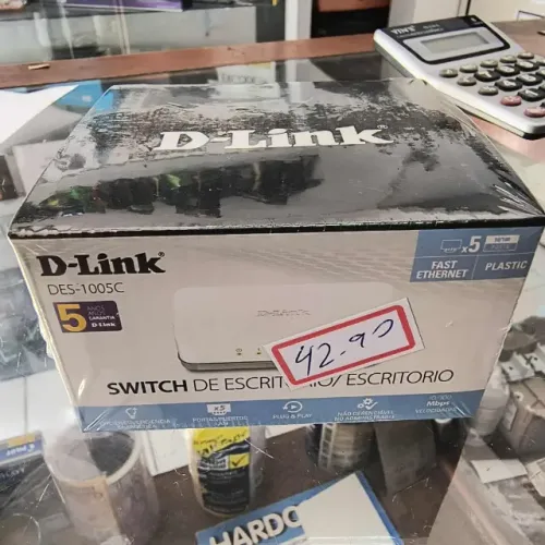 Switch D-Link 5 postas
