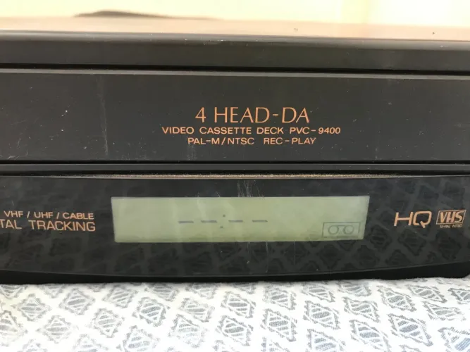 Vídeo Cassete 4 Cabeças HQ VHS Philco 