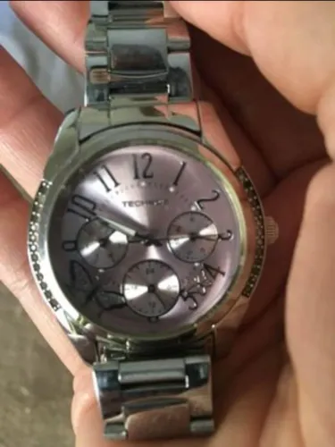Relogio Technos Borboleta Lilas