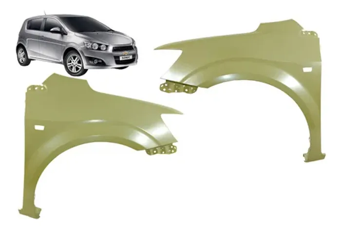 Paralama Chevrolet Sonic 2012 2013 2014 Novo