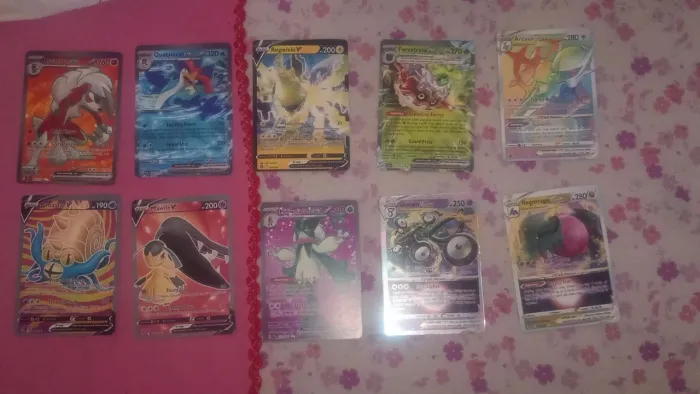 Cartas Pokémon Diversas