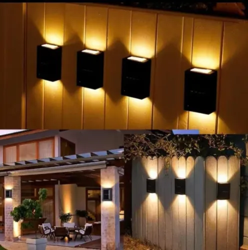 Luminária LED de Parede para área externa - Iluminação moderna e eficiente