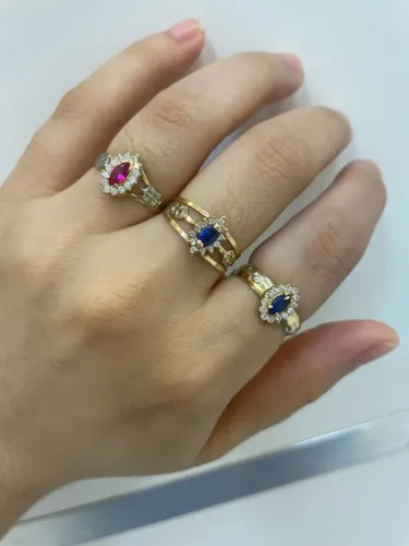 Anéis de Formatura, em ouro 18k, certificado, vários modelos a sua escolha, em até 12x! 