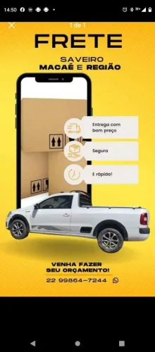 Frete Macaé e regiões 
