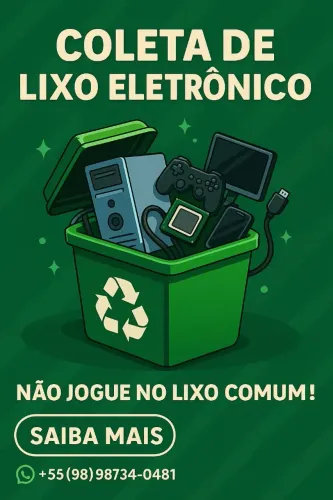 Coleta de lixo/resíduos eletrônicos