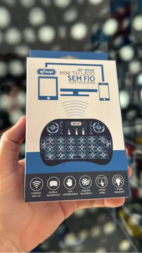 Mini teclado sem fio