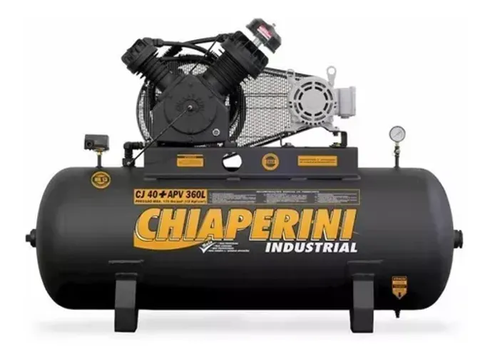 COMPRESSOR CHIAPERINI 40PES 360L 360L 10HP 220/380V