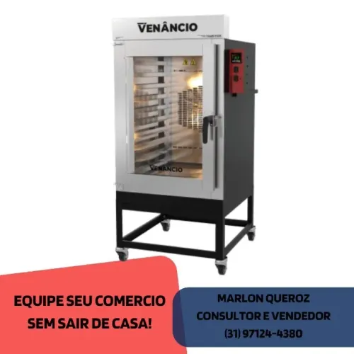 Forno 8 Esteiras Turbo Elétrico Venâncio Novo 220v
