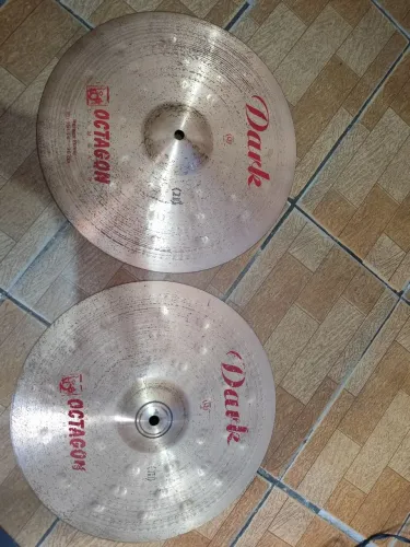 Kit de  pratos Octagon dark 