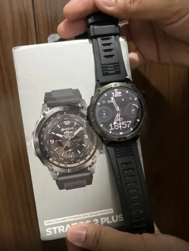 Smartwatch ZEBLAZE Stratos 2 Plus - Tecnologia e Estilo! 