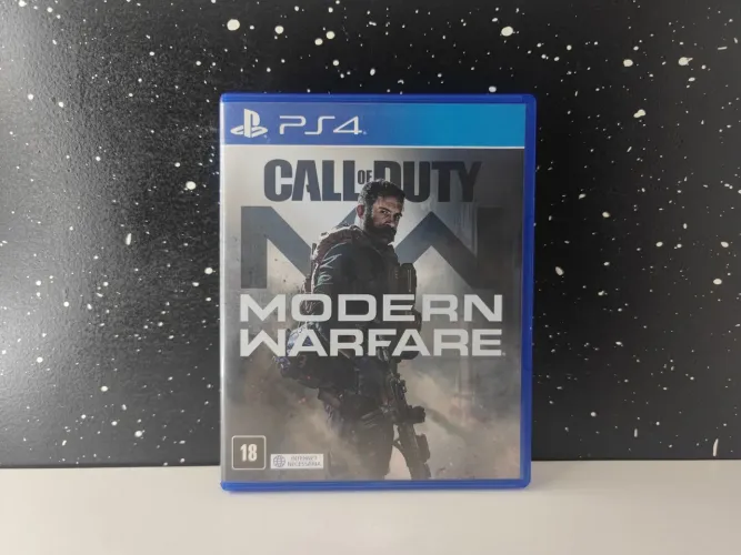 Jogo call of duty modern warfare de ps4 