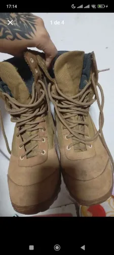Coturno Coyote - Botas táticas marrons 