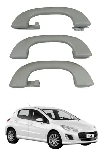 Kit Alça Segurança 3 Puta Que Pariu Peugeot 308 2013 2017