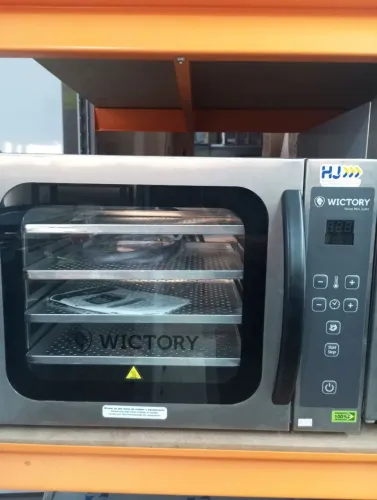 NZ. Forno elétrico convector 4 assadeiras digital com vapor WICTORY
