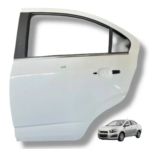 Porta traseira esquerda GM Sonic Sedan 2012 2013 2014