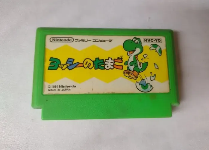 Yoshi No Tamago - Cartucho Original Japonês Para Nes