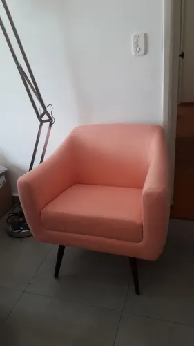 Poltrona Mimo Westwing Rosa Vintage