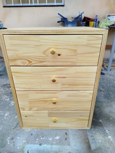 Cômoda (gaveteiro) madeira de pinus!