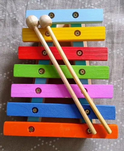 xilofone infantil madeira