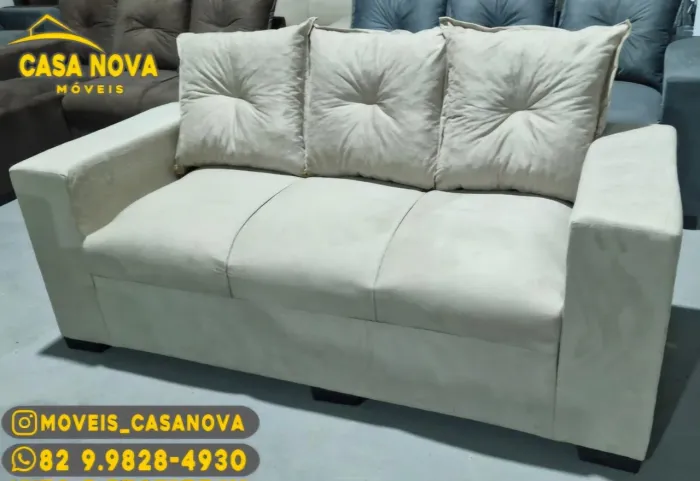 Sofá 3 lugares de canto