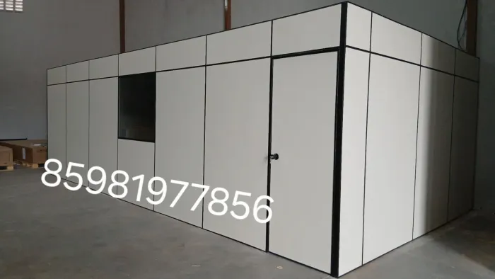 Divisórias Eucatex e forro PVC contato.. *