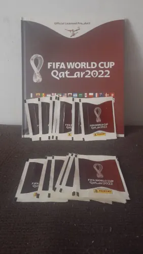 Álbum completo para colar copa 2022