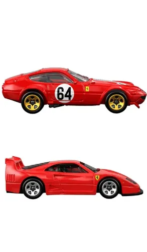 Hot Wheels Ferrari F40 e 365 GTB competizione KIT C/2 no total