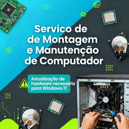 Montagem de computadores e Consultoria 