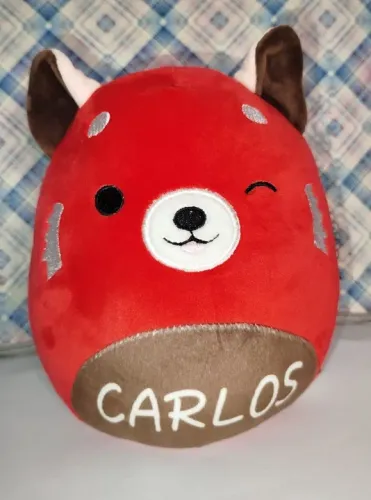 Pelúcia Bolota com Nome - BR Machine (imitação Squishmallows) Novo