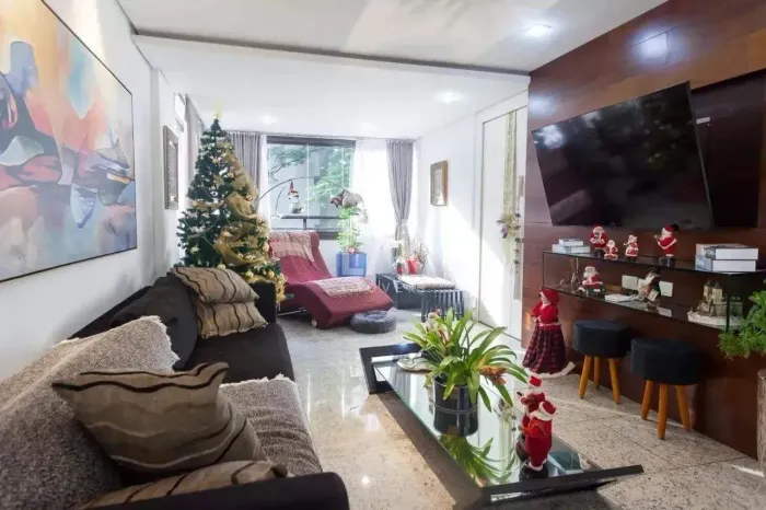 Apartamento à venda, 4 quartos, 1 suíte, 3 vagas, Sion - Belo Horizonte/MG