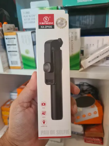 Bastão de Selfie Kapbom KA-ZP105 - Fotos e Vídeos