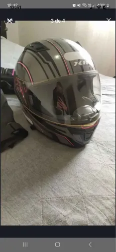 Capacete impulse x11 tamanho 58, bem conservado. Apenas R$ 250,00