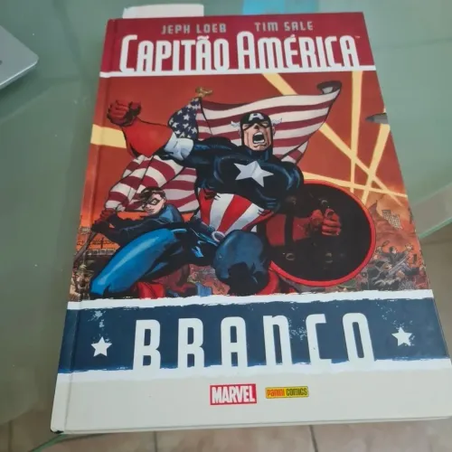 HQ Capitão América Branco
