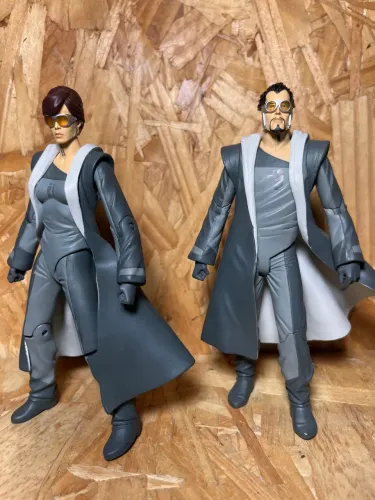 Ursa e General Zod da linha Superman, DC Direct.
