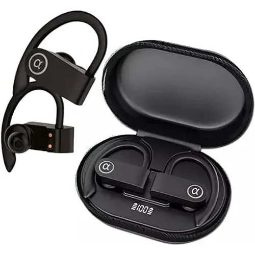 Fone de Ouvido Bluetooth Esportivo A Gold FN-B21B - Preto